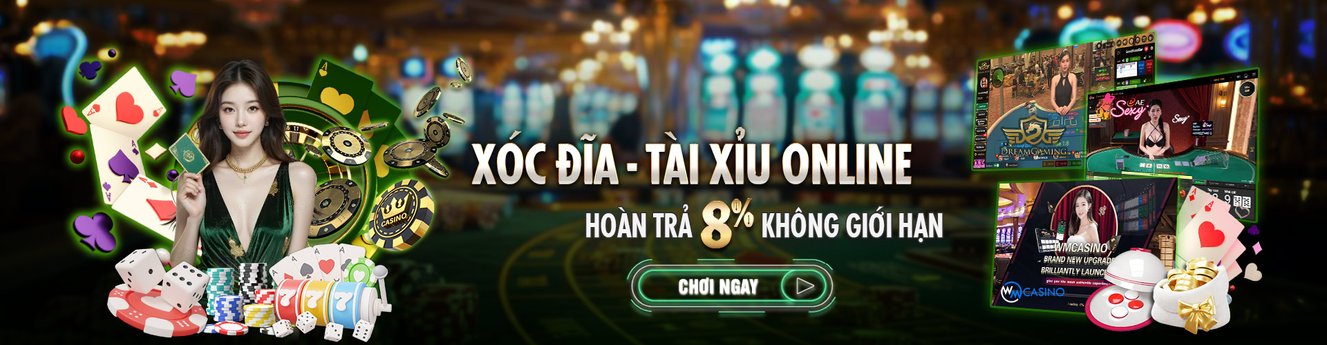 Hình ảnh quảng cáo của uw99 hiển thị nền tảng và các lợi ích